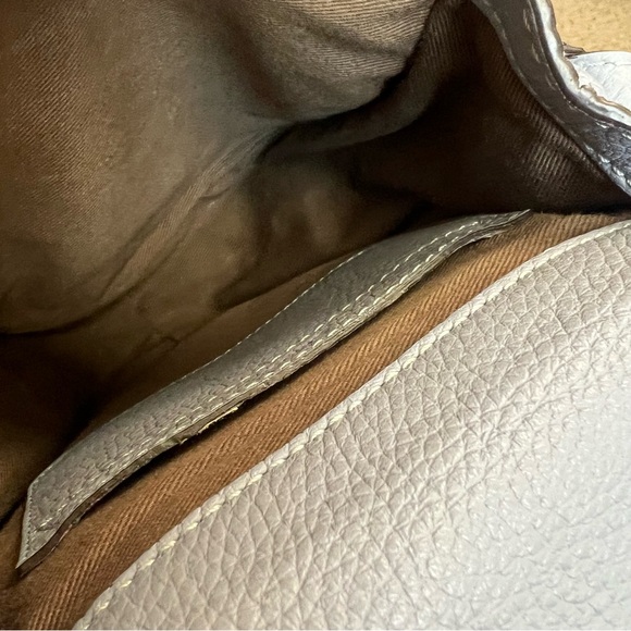 Chloe Mini Marcie Crossbody Bag Blue Gray - Picture 13 of 16